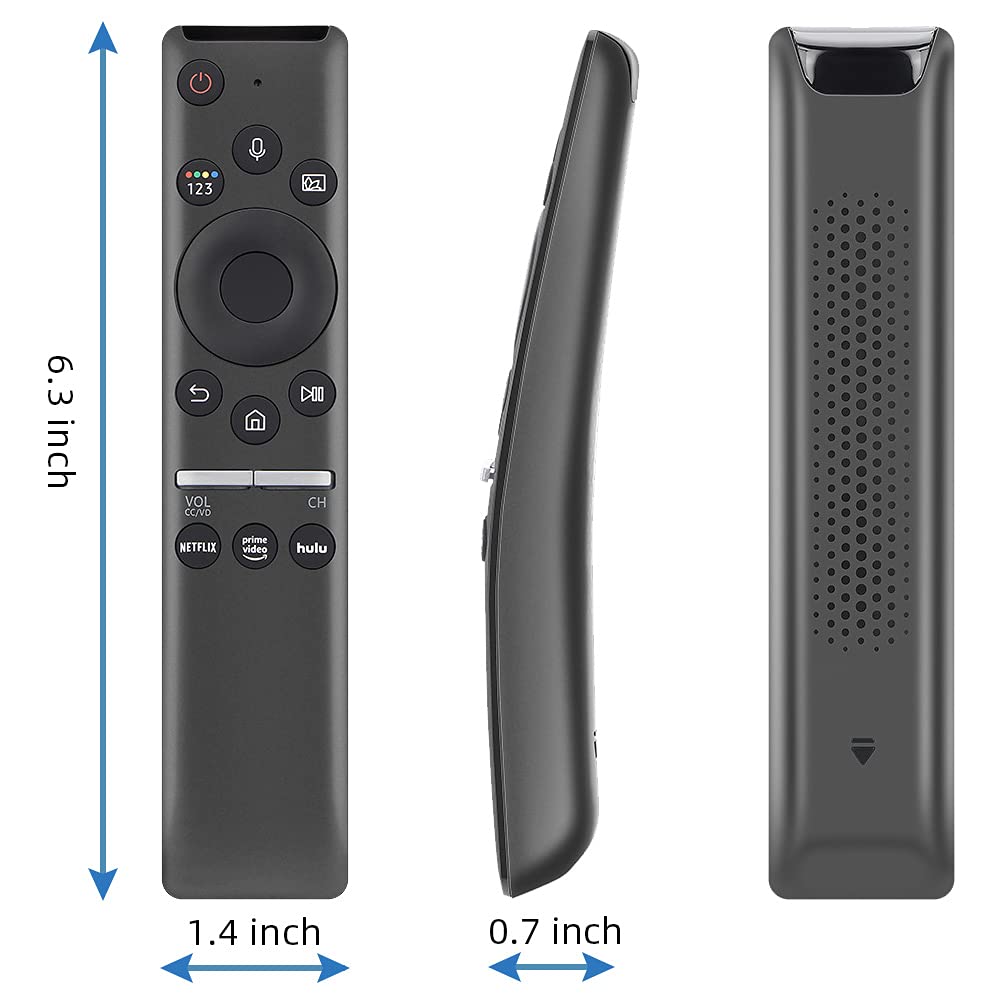 BN59-01312A Smart TV Voice Remote, for Samsung TV Remote, Compatible with All Samsung Series, Smart Curved Frame, QLED LED LCD 8K 4K TVs