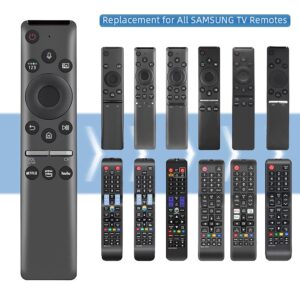 BN59-01312A Smart TV Voice Remote, for Samsung TV Remote, Compatible with All Samsung Series, Smart Curved Frame, QLED LED LCD 8K 4K TVs