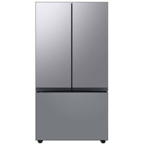 Samsung Bespoke 3-Door French Door Refrigerator Panel - Bottom Panel - Matte Grey Glass