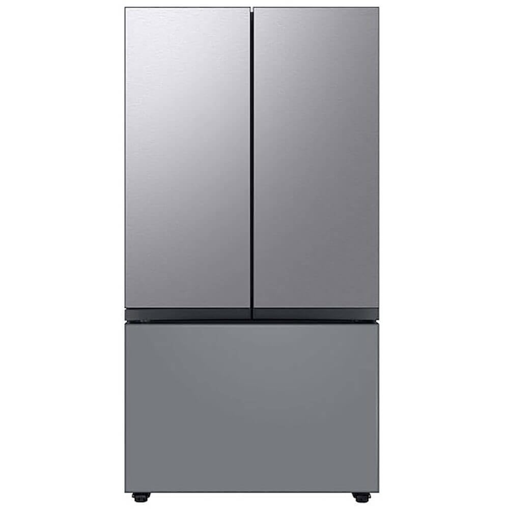 Samsung Bespoke 3-Door French Door Refrigerator Panel - Bottom Panel - Matte Grey Glass