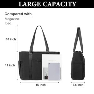 CLUCI Tote Bag for Women Travel Shoulder Bag Middle Tote Handbags with Yoga Mat Buckle for Gym,Work