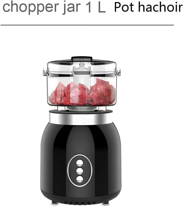 600W 4-in-1 Multifunctional Food Processor,Countertop Smoothies Blenders,Coffee Grinder,Meat Grinder,Baby Food Maker,Mixer Grinder for Meat,Vegetables,Fruits,Beans,Ice Crusher with 6 Blades 61OZ 1.8L