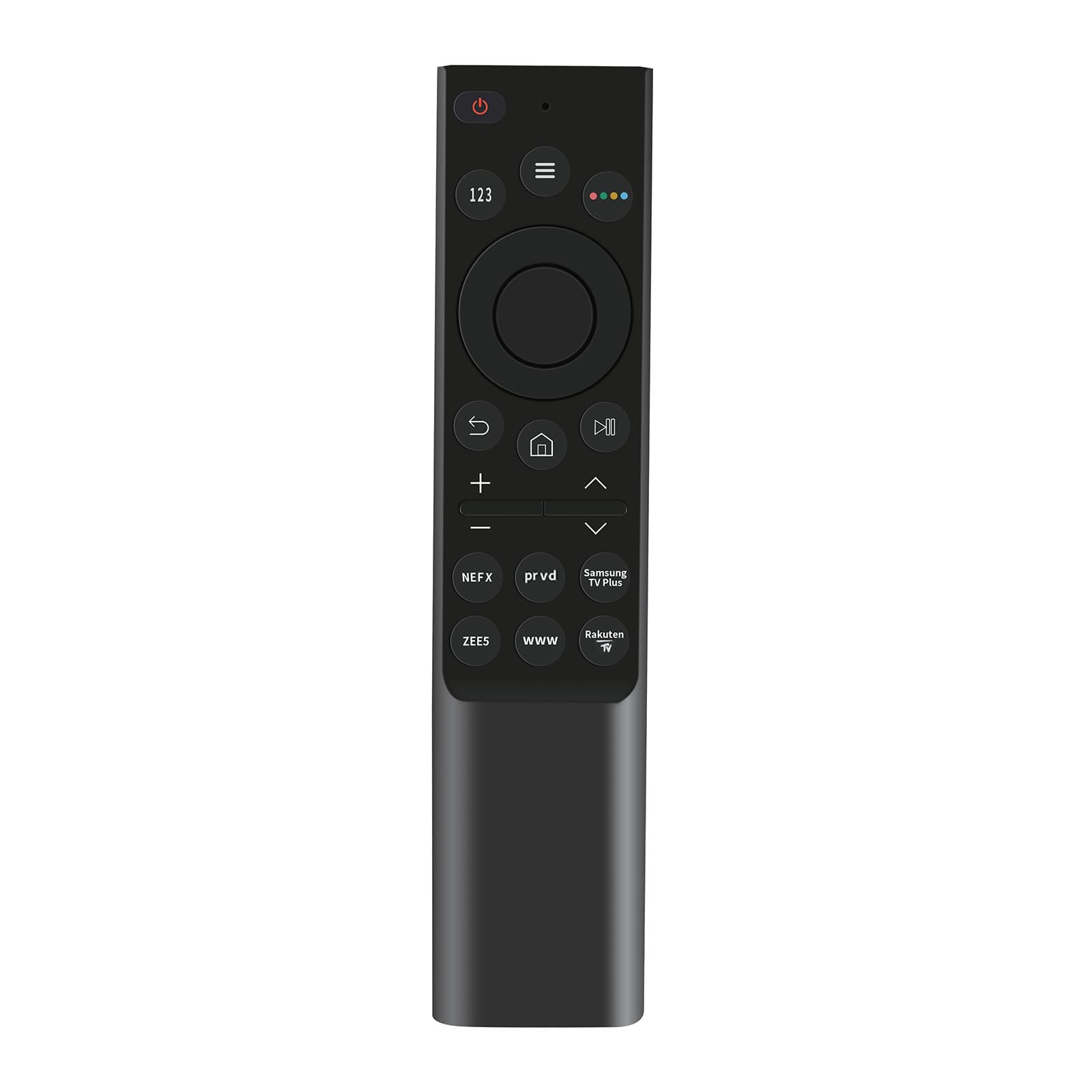 Universal Remote Control for Samsung Smart TV(LCD LED UHD QHD QLED TVS), with Netflix, Prime Video, ZEE5, WWW, Samsung TV Plus, Rakuten TV Buttons