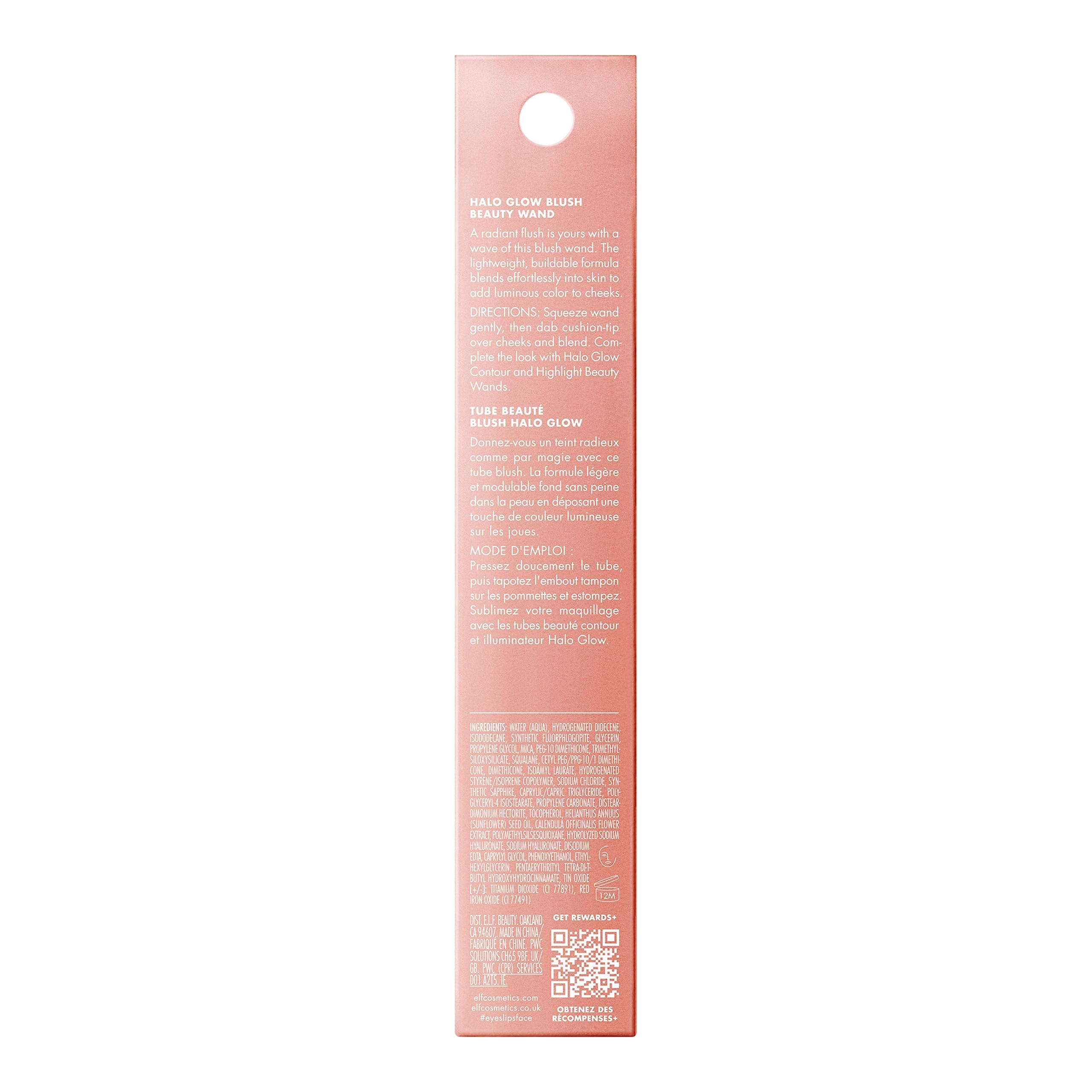 e.l.f. Halo Glow Blush Beauty Wand, Liquid Blush Wand For Radiant, Flushed Cheeks, Infused With Squalane, Vegan & Cruelty-free, Magic Hour