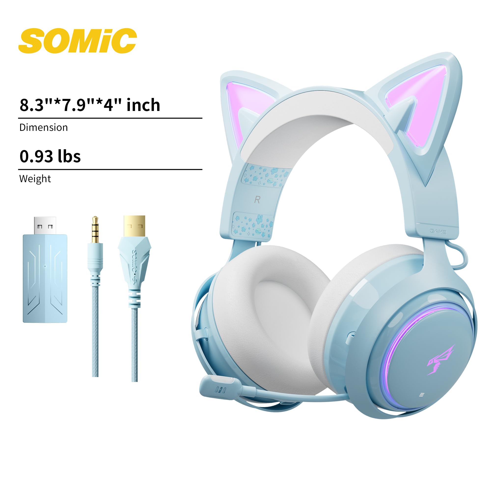 SOMIC GS510PRO Headset with Microphone