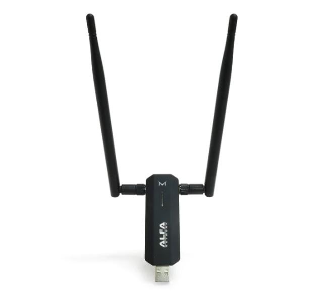 ALFA AWUS036AXM WiFi 6E USB 3.0 USB Adapter, AXE3000 Tri-Band 6Ghz/5.8GHz/2.4GHz, Wireless Gigabit Speed (Up to 3Gbps)