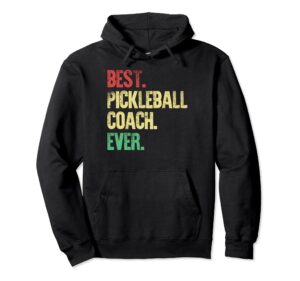 pickleball coach pickleball teacher pullover hoodie