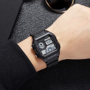 Fogitbok Digital Watch for Men Women, Waterproof Watches for Women Men's Wrist Watches, Fashion Sport Mens Digital Watches Dual Time Date Stopwatch