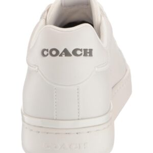 COACH Women's Non Tech Athletic Lowline Low Top Sneaker , Color Optical White, Size 9