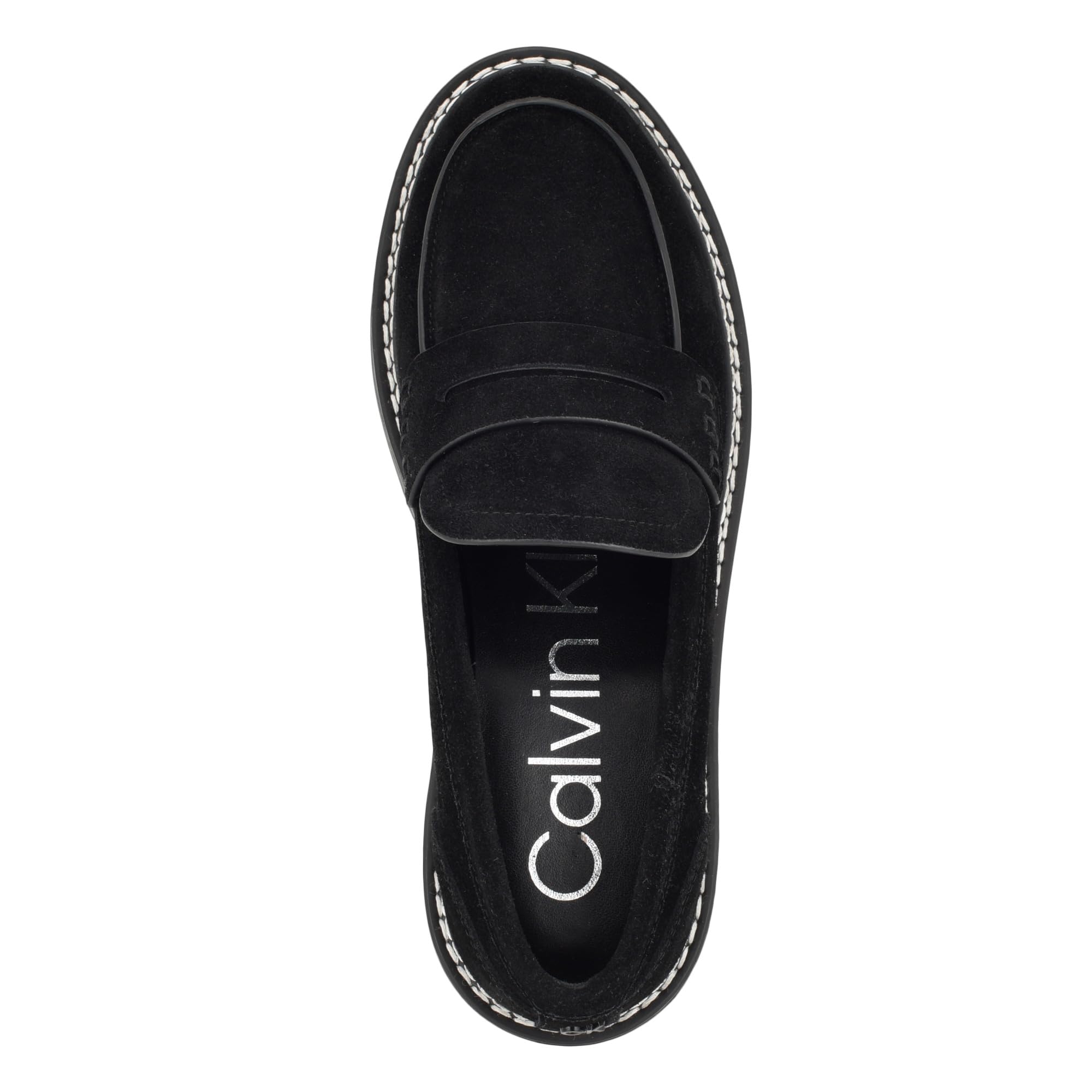 Calvin Klein Women's Suzie Loafer, Black 005, 8