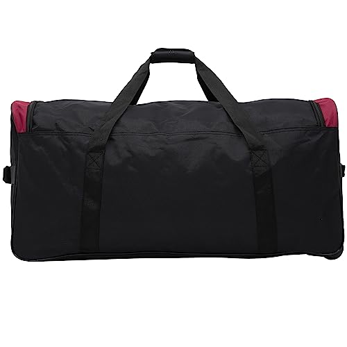 Travelers Club 36" Asgard 3-Wheel Rolling Duffel Bag, Red