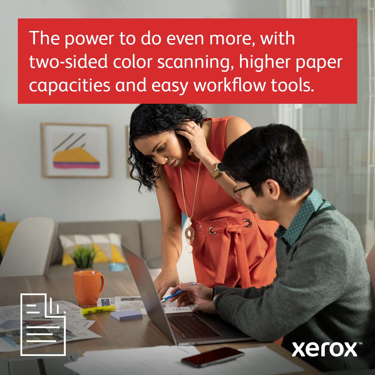 Xerox C410DN Color Printer, Laser, Print, Letter, Energy Star Certified, UP to 42PPM