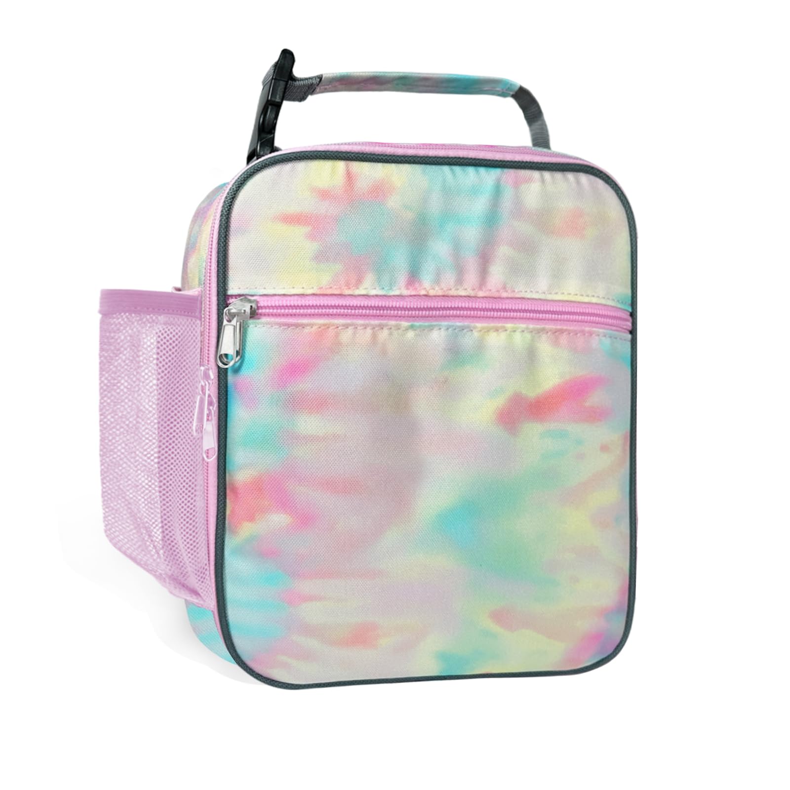 ProCattle Lunch Box for Girls, Small Lunch Bag for Kids/Teen/Adult/Student, Reusable Lunch Box for Teen Girls, Portable Women Lunchbox for Office School Picnic- Colorful