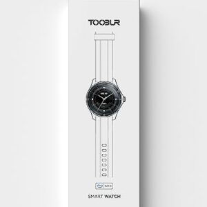 TOOBUR Smart Watch for Men Alexa Built-in, 44mm Fitness Tracker with Answer/Make Calls, IP68 Waterproof/Heart Rate/Sleep Tracker/100 Sports, Fitness Watch Compatible Android iOS