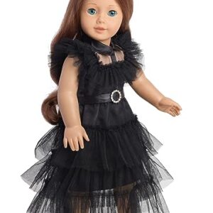 Sweet Dolly 18 Inch Doll Clothes Black Party Dress Costume Doll Accessories for 18 Inch Dolls (Doll NOT Included)