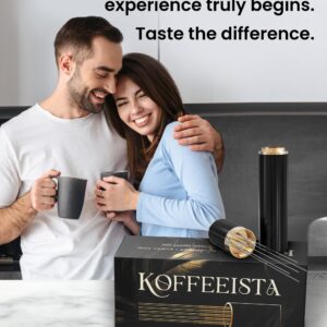 Koffeeista WDT Espresso Distribution Tool, Barista Tools 5x0.35mm Stainless Steel Needles - Easy Open/Close, Portable & Stylish Espresso Stirrer, wdt Coffee Tool, Espresso Distributor, Espresso Whisk