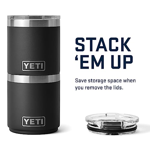 YETI Rambler 10 oz Stackable Lowball 2.0, Vacuum Insulated, Stainless Steel with MagSlider Lid, Camp Green