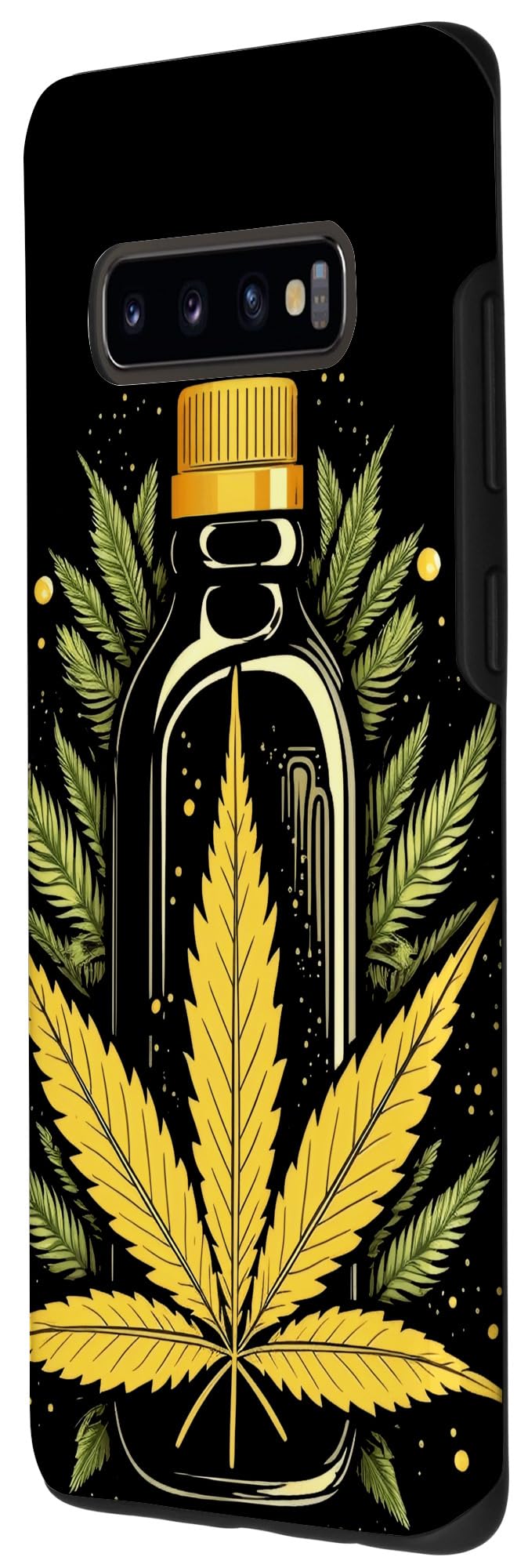 Galaxy S10+ Cannabis Weed Leaf CBD Oil Cannabinoid Hemp Medical Case