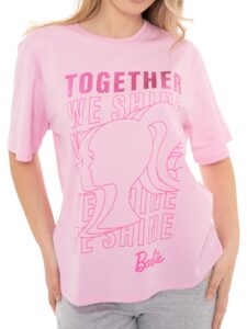 barbie t shirt women cotton ladies tshirt | womens summer clothes | pink l