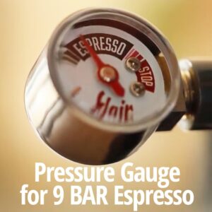 Flair The NEO Flex: UPDATED Direct Lever Manual Espresso Maker for Home with a Pressure Gauge and Two Portafilters - Brew Cafe Quality Espresso