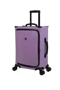 it luggage maxpace 22" softside ultralight carry-on spinner, lavender