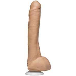 doc johnson signature series - kevin dean - realistic 12.5 inch firmskyn dildo with removable vac-u-lock suction cup - f-machine & harness compatible - for adults only, vanilla