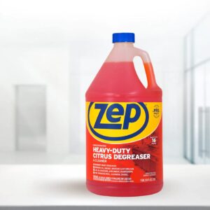 Zep High Traffic Carpet Cleaner (1 Gallon) Heavy-Duty Citrus Degreaser Refill (1 Gallon) Bundle