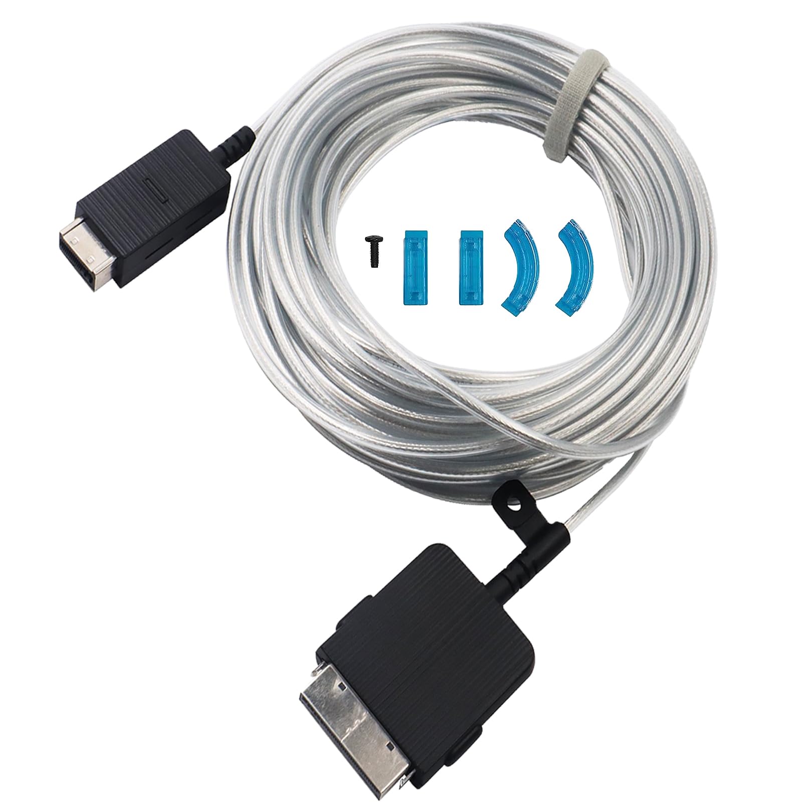 VG-SOCR15/ZA-15m One Invisible Connect Cable for Samsung QLED 4K & The Frame TVs Model:QN75Q90RAFXZA,QN65Q90RAFXZA,QN65LS03RAFXZA,QN55LS03RAFXZA,QN49LS03RAFXZA,QN43LS03RAFXZA