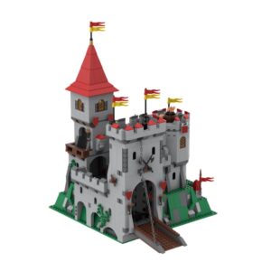 deci medieval castle building blocks moc set street scene model building blocks set mini architecture display (1000pcs)