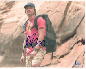 james franco 127 hours signed 8x10 photo beckett bas authentic auto