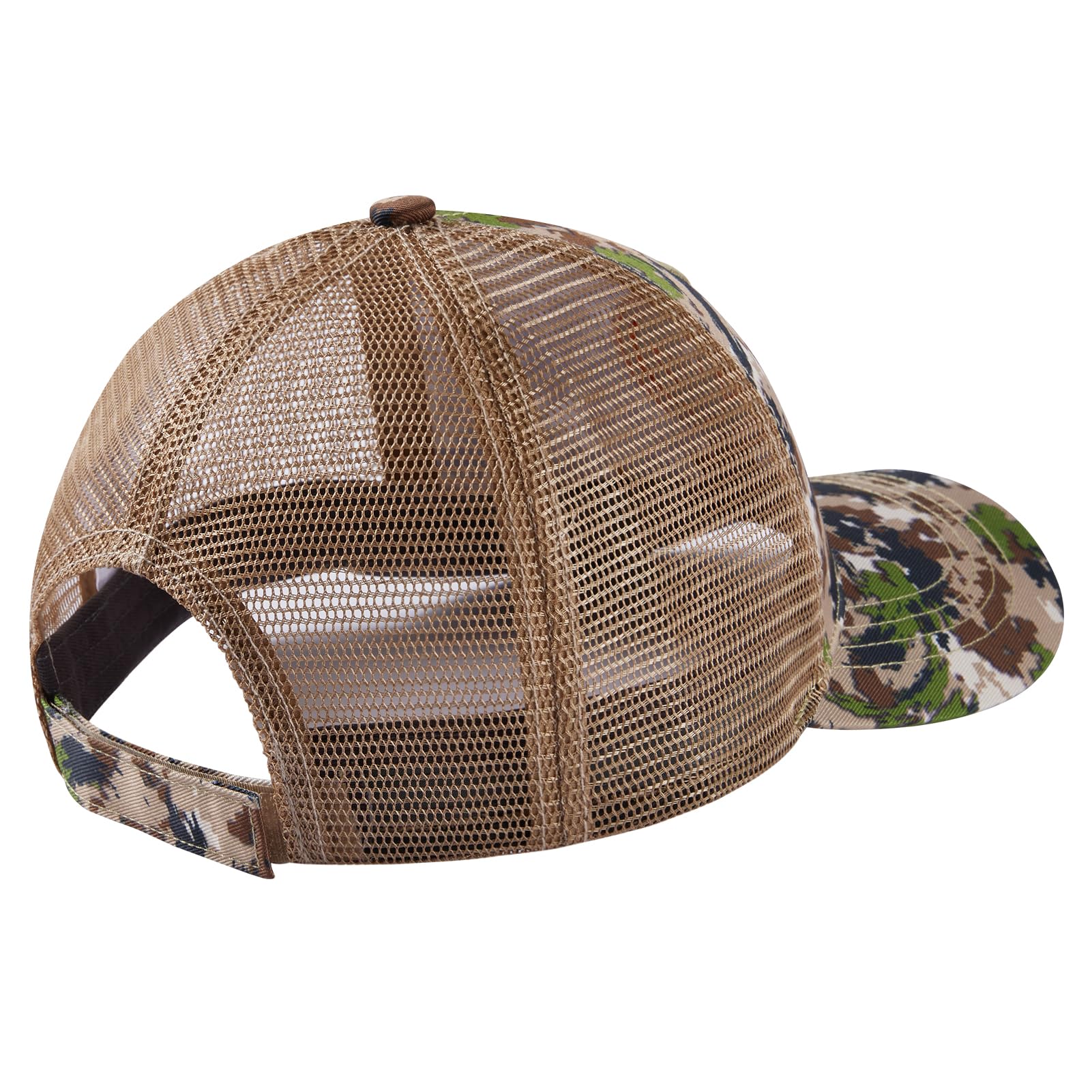 BASSDASH Altimate Fishing Hat Mesh Back for Men Women Adjustable Baseball Trucker Cap