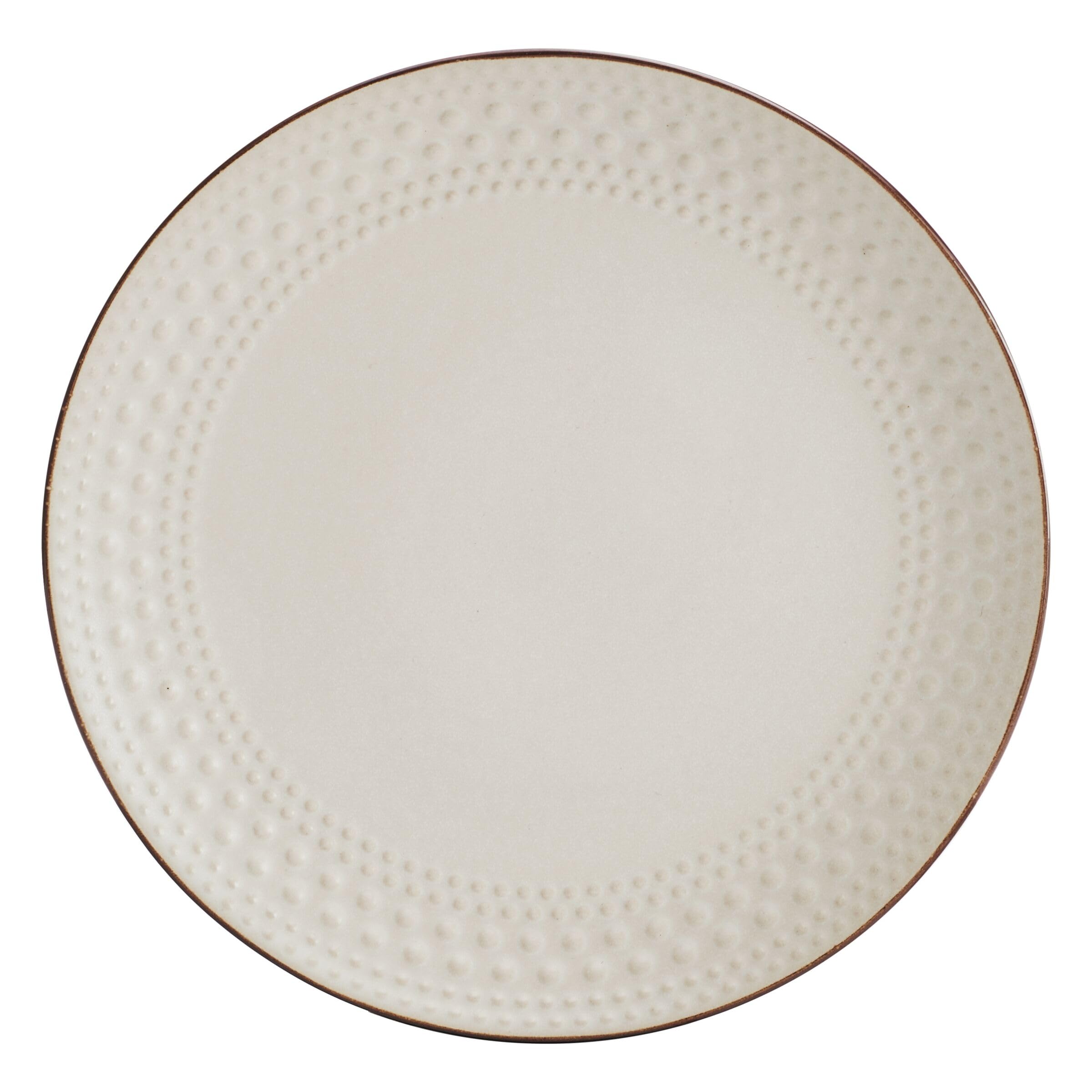 Pfaltzgraff Janelle 12 Piece Dinnerware Set, Service for 4, Cream