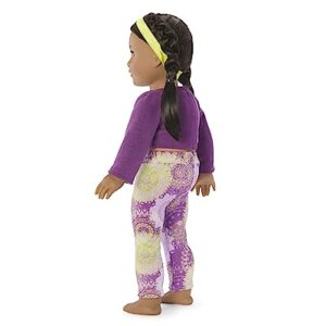 American Girl Girl of The Year Kavi Sharma 18-inch Doll Yoga Outfit Featuring 4 Pieces for Ages 8+