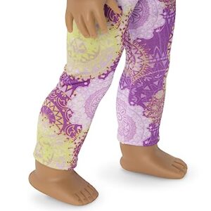 American Girl Girl of The Year Kavi Sharma 18-inch Doll Yoga Outfit Featuring 4 Pieces for Ages 8+