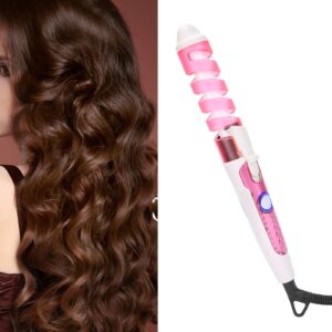 Spiral Curling Iron Electric Curling Iron, Spiral Hair Curler, Curling Iron, Hair Styling Tool (EU Plug)