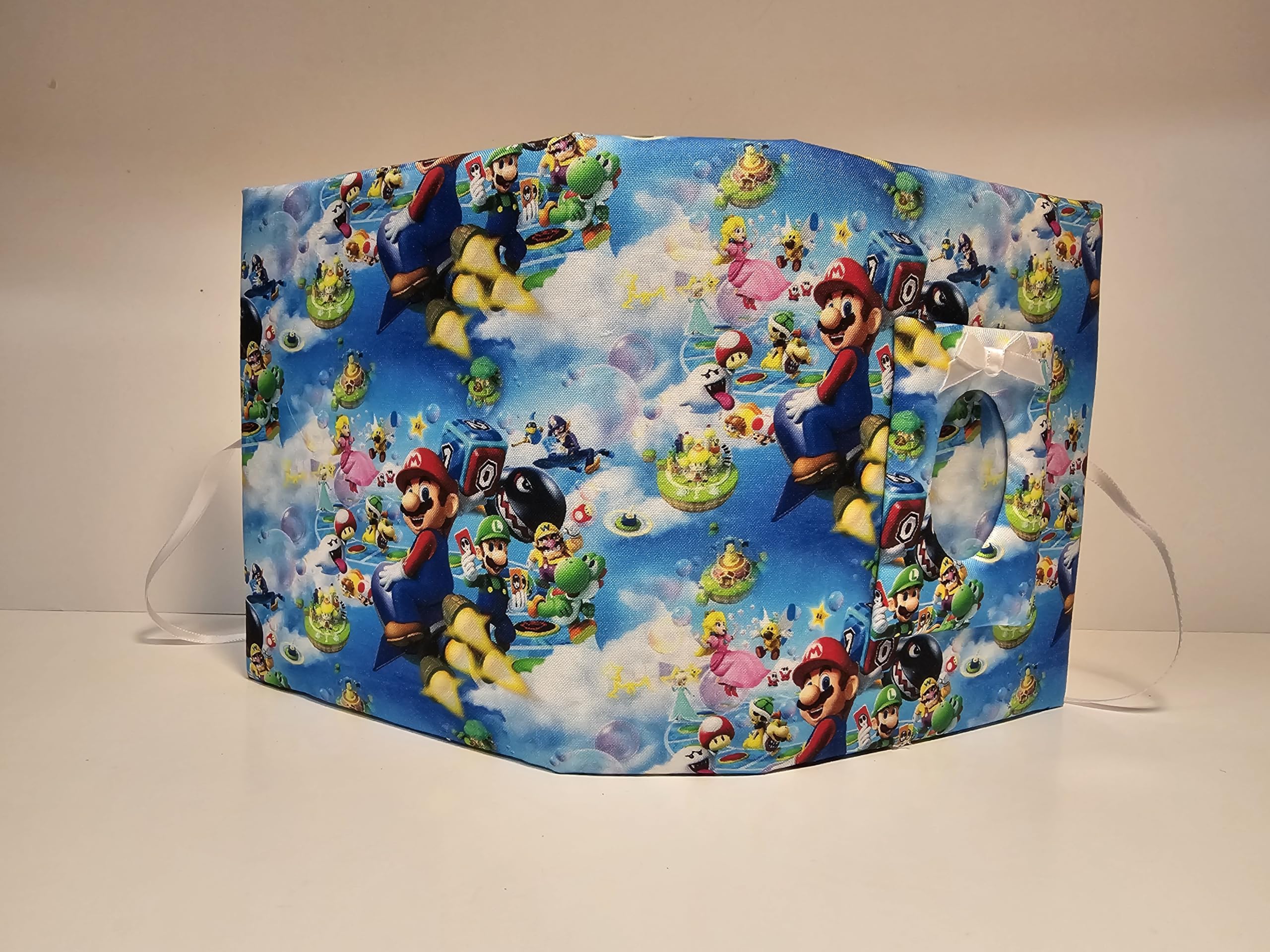 New!!! Custom Mario Brothers Photo Album 3 - Holds 100 4x6 Photos - Handmade Gamer Photo Album