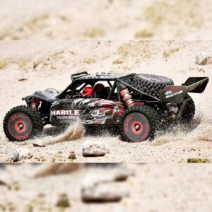 CKYSCHN WLtoys 124016(V2) Fast RC Cars, 75km/h Brushless RC Buggy Trucks, 1/12 Scale 4x4 Fast Remote Control Car, High Speed Off Road Hobby RC Car Adults with 2 Batteries