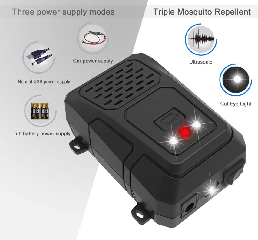 Rodent Defense Squirrel Repellent Raccoon Repeller Rodent Repeller CAR PEST 035 12V 24V Under Hood and Warehouse