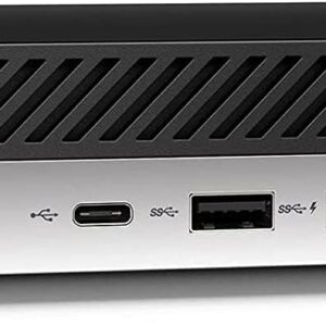 HP EliteDesk Mini Desktop Computer with 24 inch Monitor Bundle,Intel i7-6700 AX210 Wi-Fi 6e,Bluetooth 5.2,32GB RAM,New NVMe 1TB SSD, Wireless Keyboard & Mouse,Windows 10 Pro (Renewed)