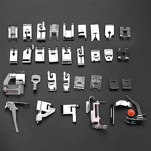 32Pcs Sewing Machine Presser Feet Kit, Sewing Machines Accessories Supplies Set