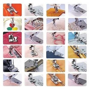 32Pcs Sewing Machine Presser Feet Kit, Sewing Machines Accessories Supplies Set