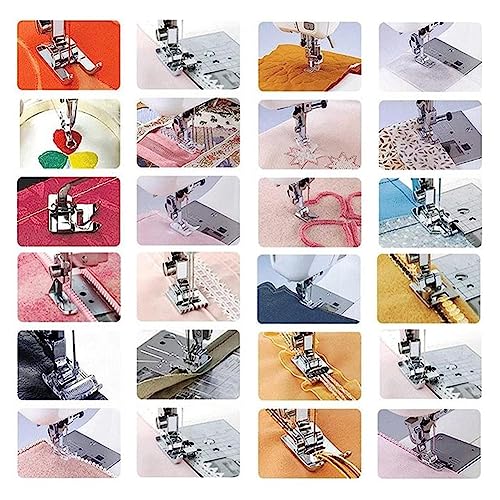 32Pcs Sewing Machine Presser Feet Kit, Sewing Machines Accessories Supplies Set