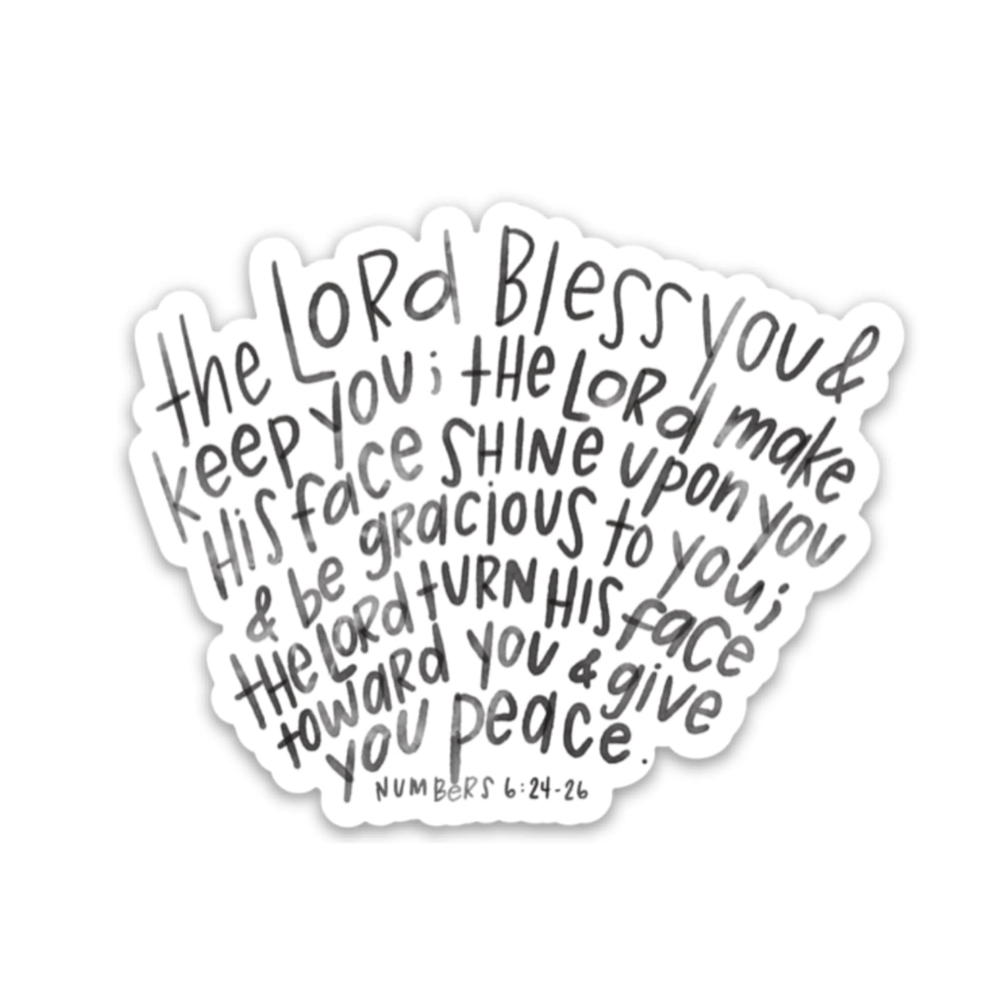 Swaygirls magnets | Lord's Blessing refrigerator magnet | Christian magnets | Fridge magnets about faith, God, the Bible