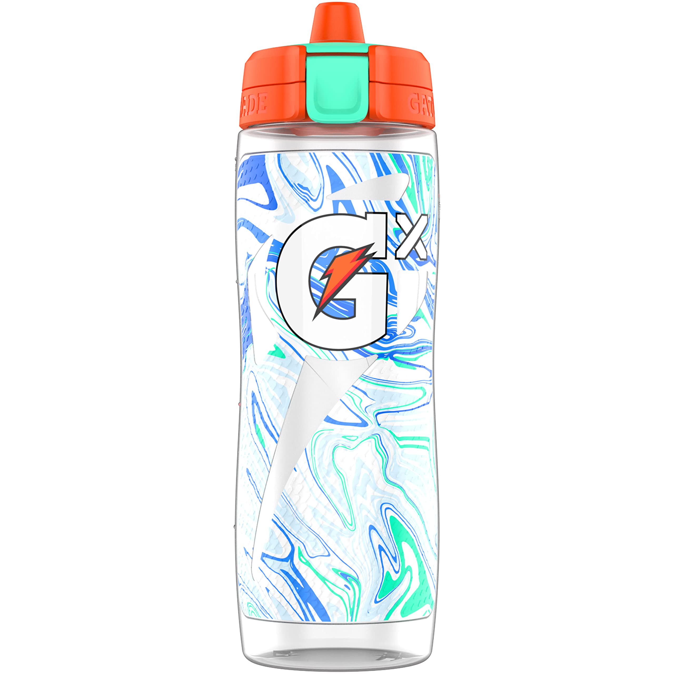 Gatorade Gx, Marble White & Gx Bottle, Pink, 30 Oz