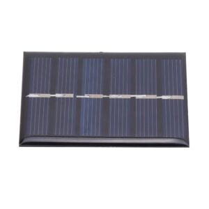 4Pcs 3V 0.3W Polycrystalline Silicon DIY Safety Solar Power Charging Panel with Cable 65x48mm