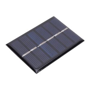 4Pcs 3V 0.3W Polycrystalline Silicon DIY Safety Solar Power Charging Panel with Cable 65x48mm