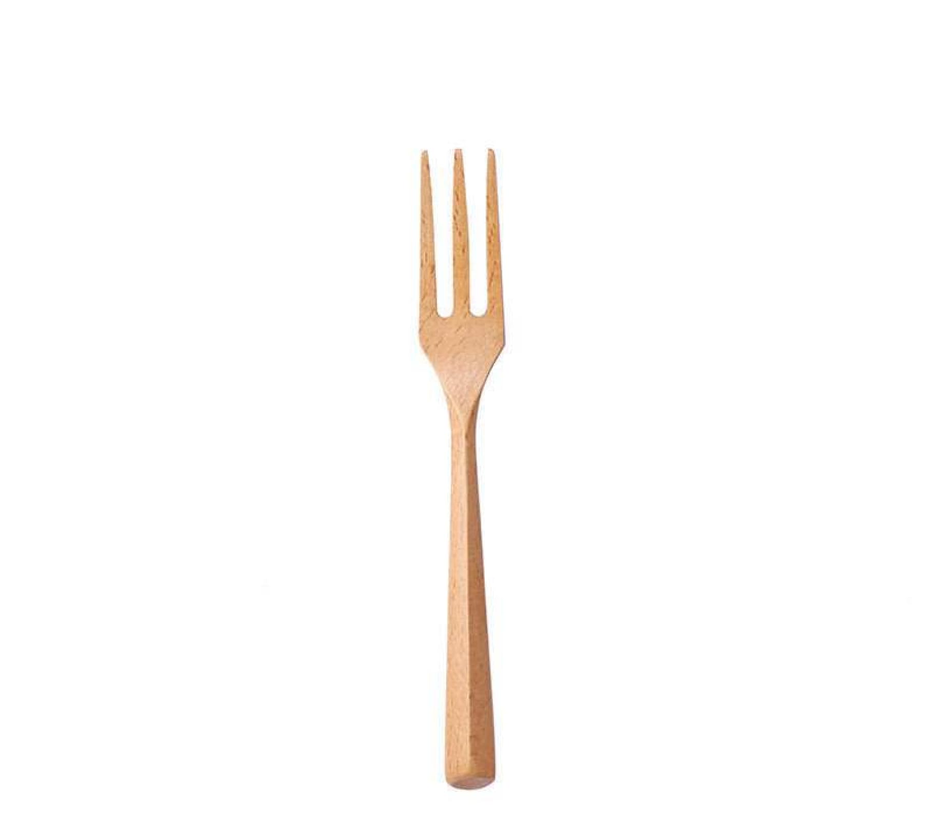 TRACYE Wooden Spoon Fork Set Beech Fork