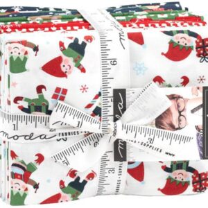 Moda Fabrics Hello Holidays Fat Quarter Bundle by Abi Hall 35370AB