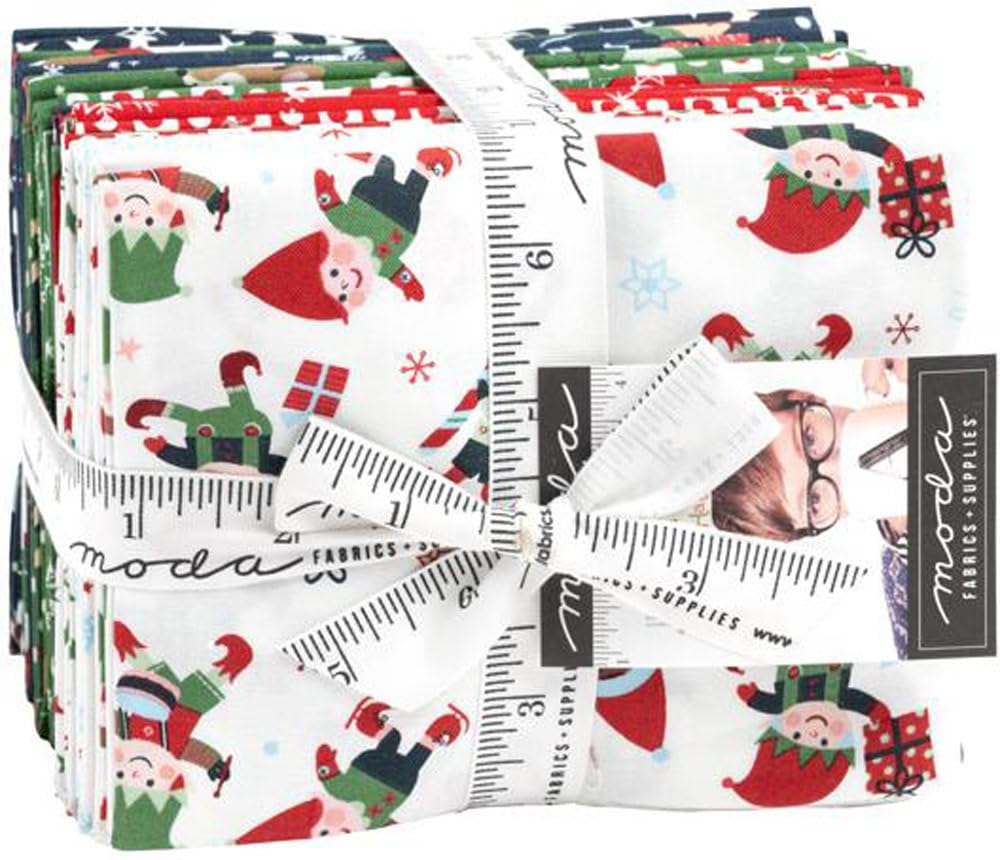 Moda Fabrics Hello Holidays Fat Quarter Bundle by Abi Hall 35370AB