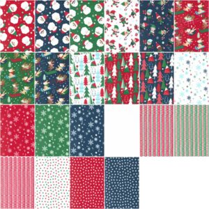 Moda Fabrics Hello Holidays Fat Quarter Bundle by Abi Hall 35370AB